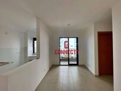 Apartamento com 2 dormitórios à venda, 56 m² por r$ 265.000,00 - alto da boa vista - ribeirão preto/sp