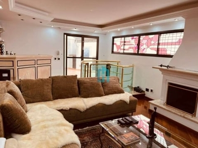 Cobertura com 3 quartos para alugar na rua princesa isabel, 826, campo belo, são paulo por r$ 11.000