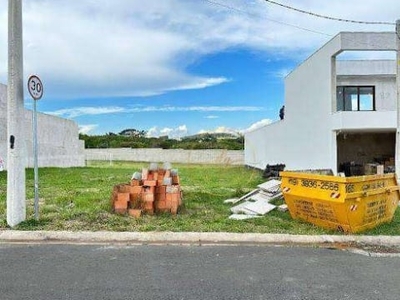 Terreno à venda, 305 m² por r$ 307.400,00 - condomínio evidências - indaiatuba/sp