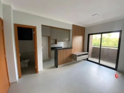 Apartamento com 1 quarto para alugar no jardim recreio, ribeirão preto , 46 m2 por r$ 1.800