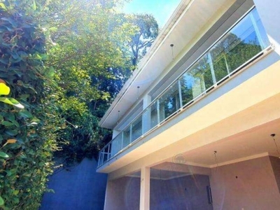 Casa em condomínio fechado com 4 quartos para alugar na rua das aroeiras, 22, chácara flora, valinhos, 710 m2 por r$ 15.000