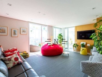 Penthouse com 1 suite à venda, 120 m² por r$ 2.150.000 - vila mariana - são paulo/sp