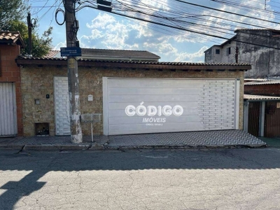 Sobrado com 4 dormitórios, 333 m² - venda por r$ 1.000.000,00 ou aluguel por r$ 6.322,00/mês - parque continental i - guarulhos/sp