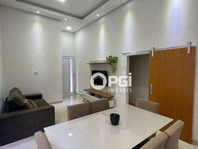 Casa com 3 dormitórios para alugar, 130 m² por r$ 7.173,00/mês - condomínio buona vita - ribeirão preto/sp