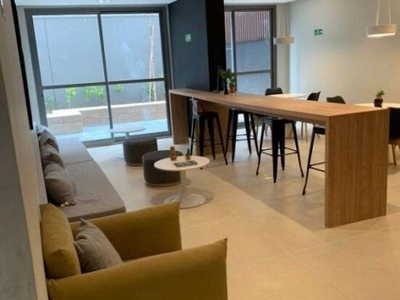 Studio com 1 dormitório, 25 m² - venda por r$ 475.000,00 ou aluguel por r$ 3.342,00/mês - vila clementino - são paulo/sp