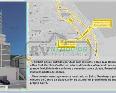 )(- Alto padrão, Apartamento com 93 m², 3 quartos e varanda gourmet em Granbery