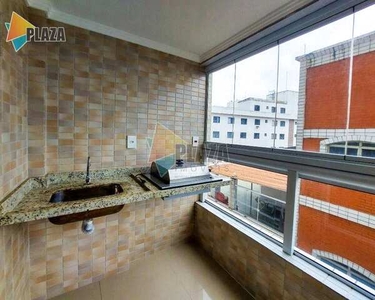 Apartamento 1 dormitório com suíte à venda, 64 m² por R$ 535.000 - Aviação - Praia Grande