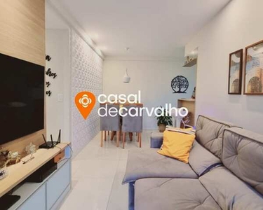 Apartamento, 65 m², com 3 quartos, 01 suíte, prontíssimo para morar. Condomínio completo