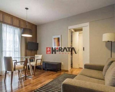 Apartamento com 1 dormitório à venda, 40 m² por R$ 510.000,00 - Brooklin - São Paulo/SP