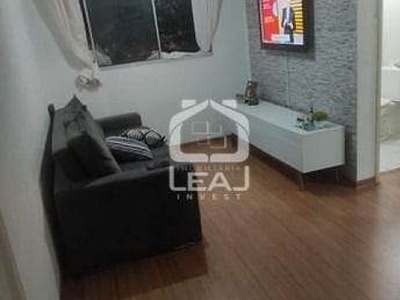 Apartamento com 2 dormitórios à venda, 45 m² por r$ 212.000 - morumbi - são paulo/sp - residencial