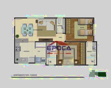 Apartamento com 2 dormitórios à venda, 60 m² por R$ 509.565 - Floresta - Belo Horizonte/MG