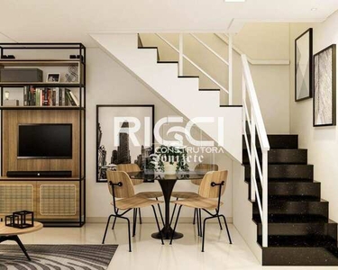 Apartamento com 2 dormitórios à venda, 62 m² por R$ 450.000,00 - Campestre - Santo André/S