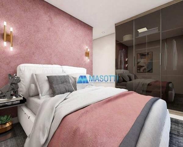 Apartamento com 2 dormitórios à venda, 68 m² por R$ 479.000,00 - Canto do Forte - Praia Gr
