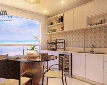 Apartamento com 2 dormitórios à venda, 79 m² por R$ 520.817 - Caiçara - Praia Grande/SP