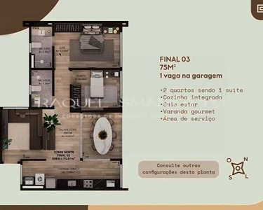 Apartamento com 2 quartos à venda no bairro Capim Macio - Natal/RN