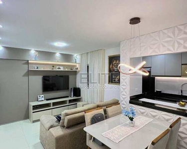 Apartamento com 3 dormitórios à venda, 84 m² por R$ 521.000,00 - Utinga - Santo André/SP