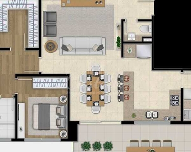 Apartamento com 4 dormitórios à venda,220.00m², undefined, PONTA GROSSA - PR