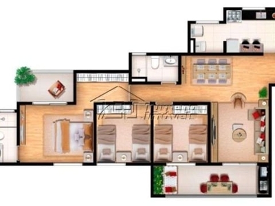 Apartamento com ótima localização na região central de são josé dos campos