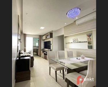 Apartamento no Weekend Club com 3 dormitórios à venda, 79 m² por R$ 500.000 - Ponta Negra