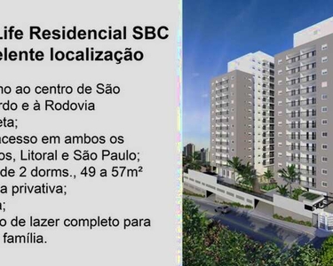 Apartamento para venda com 50 metros quadrados com 2 quartos