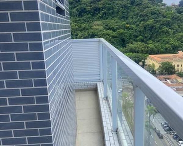 Apartamento para venda tem 58 metros quadrados com 2 quartos em Vila Mathias - Santos - SP