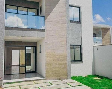 Casa com 4 dormitórios à venda, 126 m² por R$ 467.000,00 - Tamatanduba - Eusébio/CE