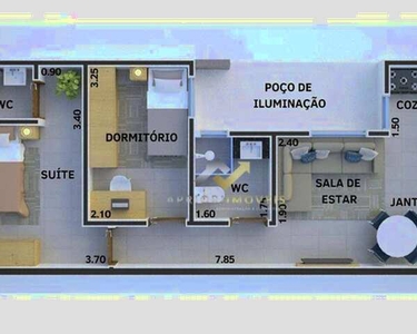 Cobertura com 2 dormitórios à venda, 100 m² por R$ 450.000,00 - Vila Cecília Maria - Santo