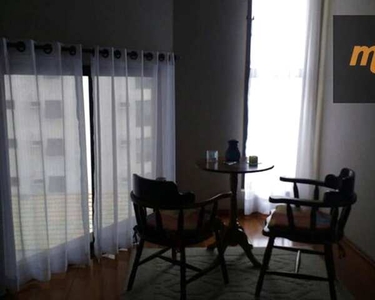 Flat com 1 dormitório à venda, 84 m² por R$ 445.000,00 - Ponta da Praia - Santos/SP