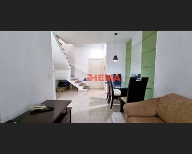 Loft com 1 dormitório à venda, 68 m² por R$ 532.000,00 - Gonzaga - Santos/SP