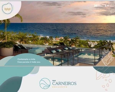 Seu sonho em carneiros com 01, 02, 03 e 4 quartos quase beira mar com lazer completo e al