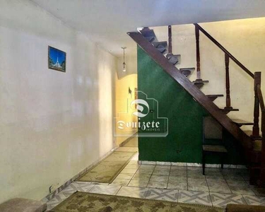 Sobrado com 3 dormitórios à venda, 129 m² por R$ 530.000,01 - Vila Tibiriçá - Santo André