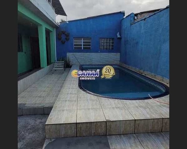 Sobrado com 5 dorms, Balneário Regina Maria, Mongaguá - R$ 525 mil, Cod: 10008