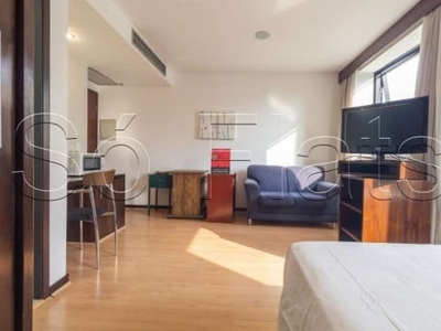 Studio disponível para locação na avenida faria lima com 29m², 1 dorm e 1 vaga