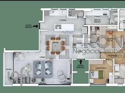 Apartamento à venda em Perdizes com 172 m², 4 quartos, 3 suítes, 3 vagas