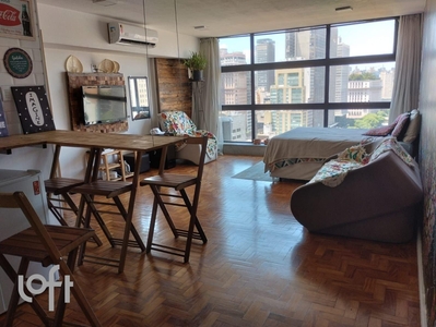 Apartamento à venda em República com 37 m², 1 quarto