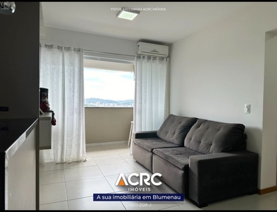 Apartamento no Bairro Velha em Blumenau com 2 Dormitórios (1 suíte) e 73.51 m²