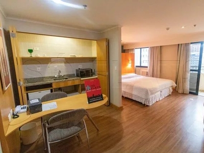 Flat disponível para locação no Slaviero Essential São Paulo Ibirapuera 33m² 1 dormitório