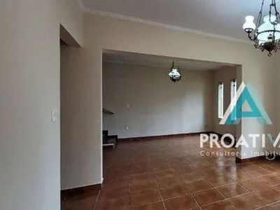 Sobrado com 4 dormitórios, 270 m² - venda ou aluguel- Vila Scarpelli - Santo André/SP