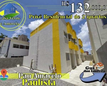 Apartamento para venda possui 50M² com 2 quartos em Pau Amarelo - Paulista - PE
