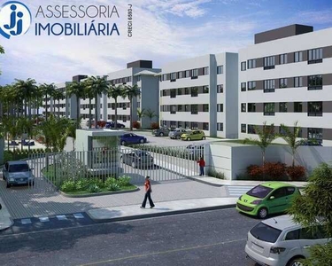 PCVA - Venda de apartamento em Pajuçara, Natal/RN, com 2 quartos, segurança 24 horas e laz