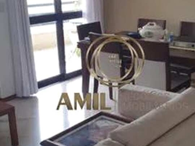 Amil Aluga apartamento-3 quartos, 1 suíte, 125m², Varanda, Mobiliado- Jd Colinas - SJC