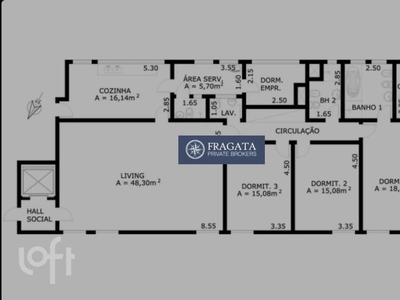 Apartamento à venda em Jardim Paulista com 176 m², 3 quartos, 1 suíte, 1 vaga