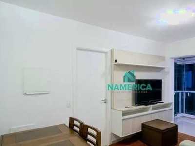 Apartamento com 1 dormitório para alugar, 37 m² por R$ 4.099,00/mês - Granja Julieta - São