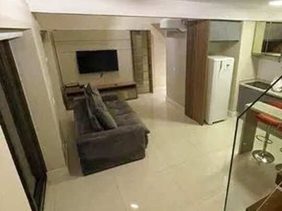 Apartamento com 1 dormitório para alugar, 73 m² por R$ 4.900,00/mês - Batel - Curitiba/PR