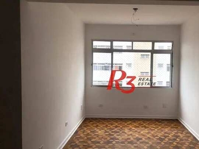 Apartamento com 3 dormitórios para alugar, 131 m² por R$ 3.500,00/mês - Embaré - Santos/SP