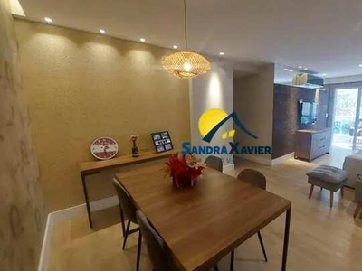 APARTAMENTO ESPETACULAR DE 4 QUARTOS E 122M2 NO MÁXIMO RECREIO CONDOMÍNIO RESORT