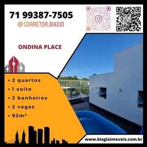 Apartamento para venda tem 92 metros quadrados com 2 quartos em Ondina - Salvador - BA