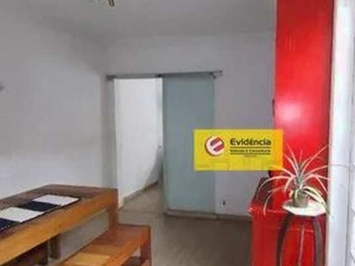 Casa com 2 dormitórios para alugar, 100 m² por R$ 2.039,79/mês - Vila Boa Vista - Santo An