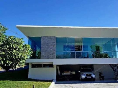 Casa com 3 dormitórios para alugar, 351 m² por R$ 5.716,67/mês - Atmosphera - Lagoa Seca/P