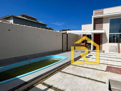 Casa em Village Rio Das Ostras, Rio das Ostras/RJ de 111m² 3 quartos à venda por R$ 489.000,00